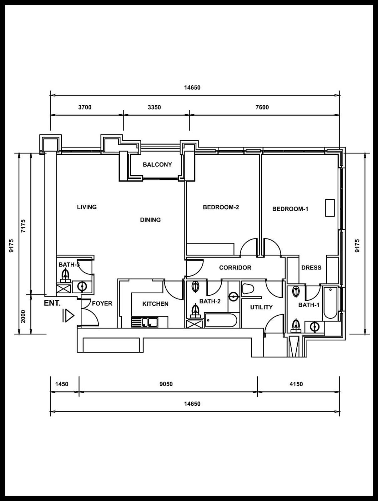 Luxury Beachfront 2Bd Apt, Shams, Jbr Dubaj Zewnętrze zdjęcie